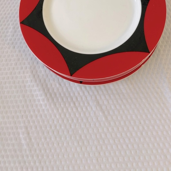 Block Spal  Portugal Ruby 6.25” Bread/cocktail plates. Set of 5. - Picture 4 of 5
